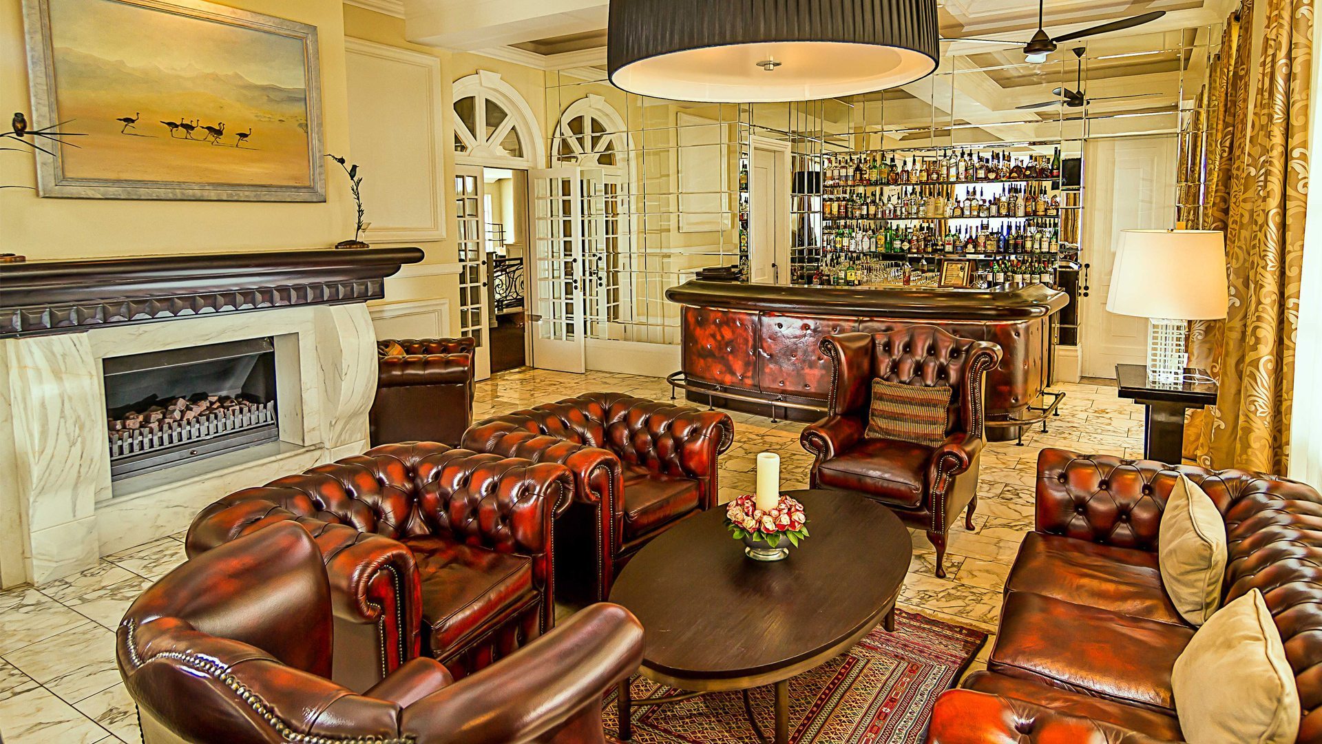 The Bar, one of the three best hotel bars in Nairobi Kenya