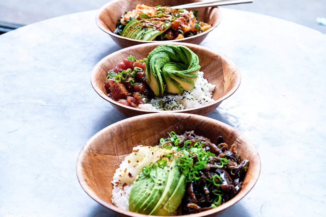 Ahi Poke recommended health cafes in London