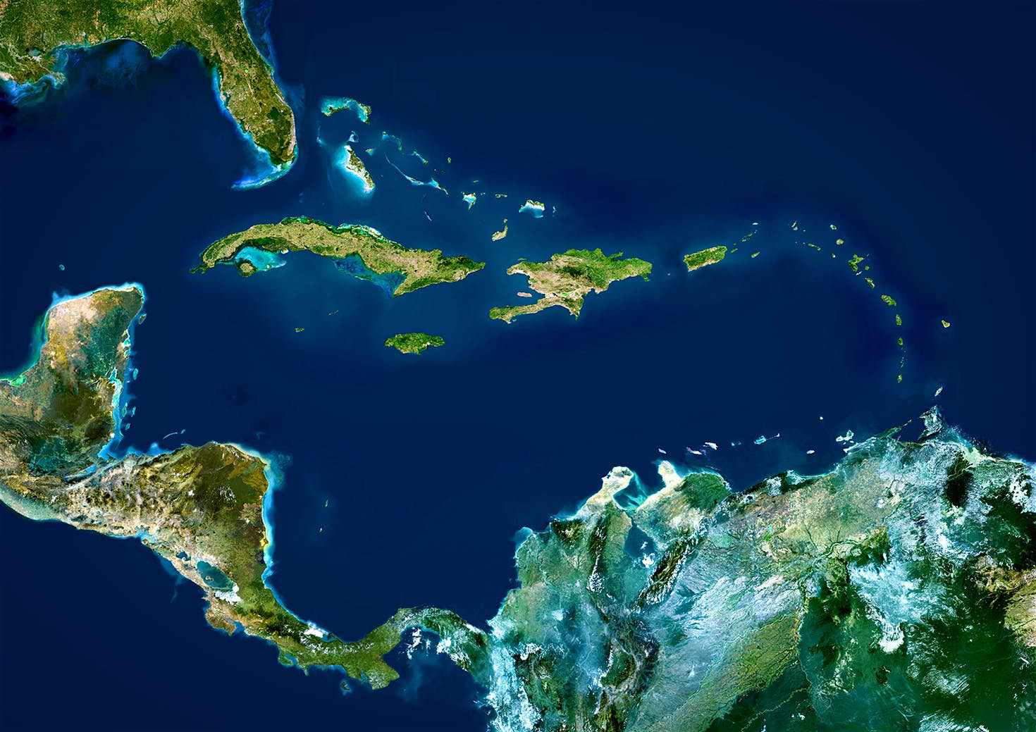 the Carribean region affected by the hurricane