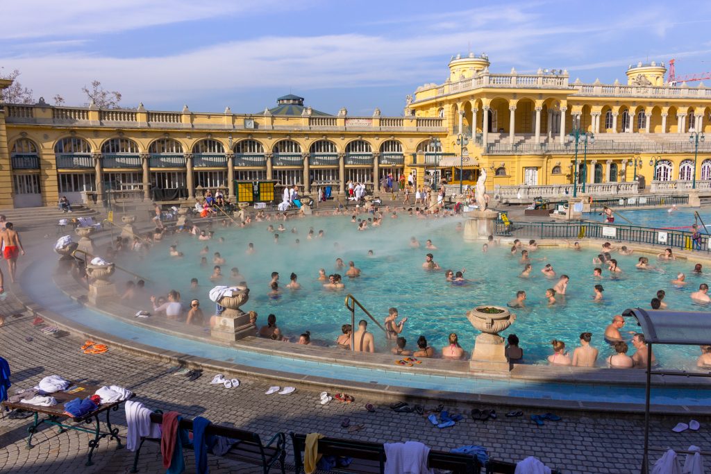 Szechenyi Baths, things to do in Budapest