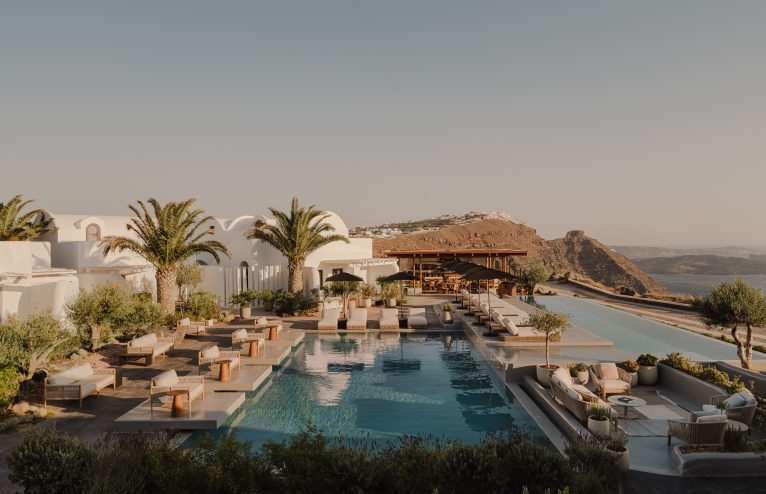 Quiet Luxury Leads The Way At Nobu Hotel in Santorini