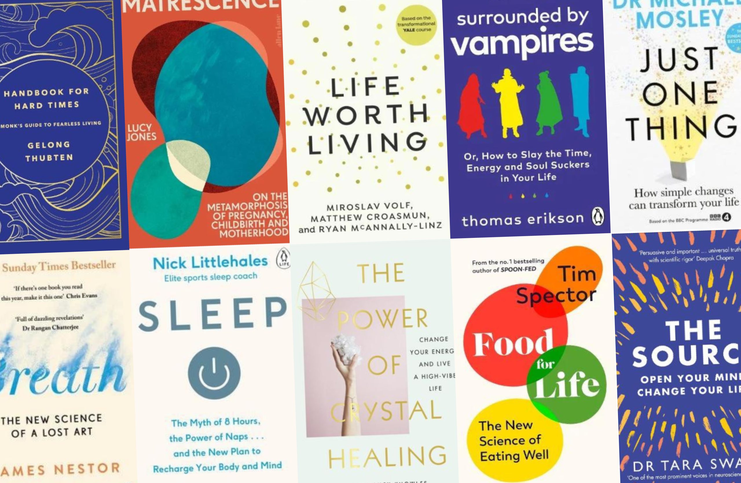 The Best Wellness Books To Inspire You In 2024 And Beyond