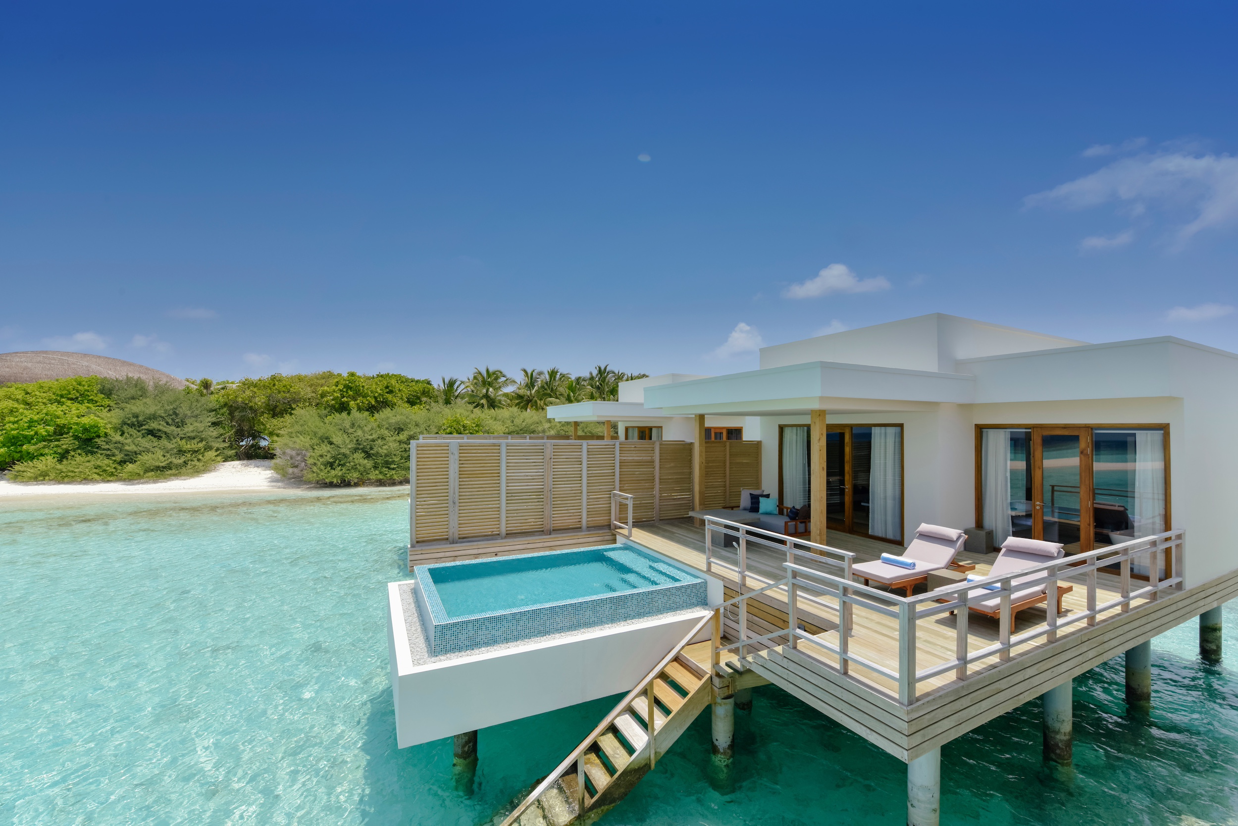 Dhigali Maldives overwater villa